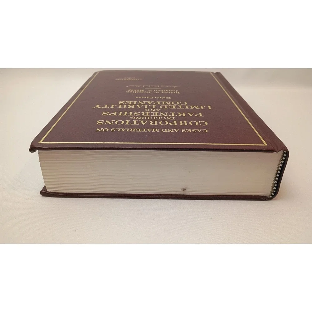 Corporations, Including Partnerships and Limited Partnerships 8th Ed. Hamilton